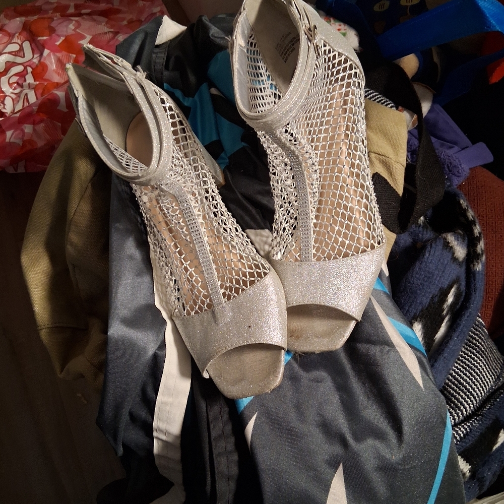 Rhinestone Heels Size 11